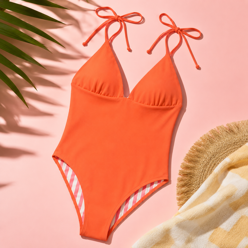 MAILLOT UNE PIÈCE RÉVERSIBLE