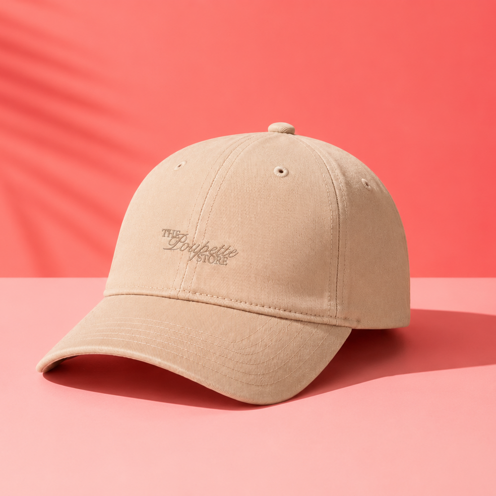 CASQUETTE AVEC BRODERIE