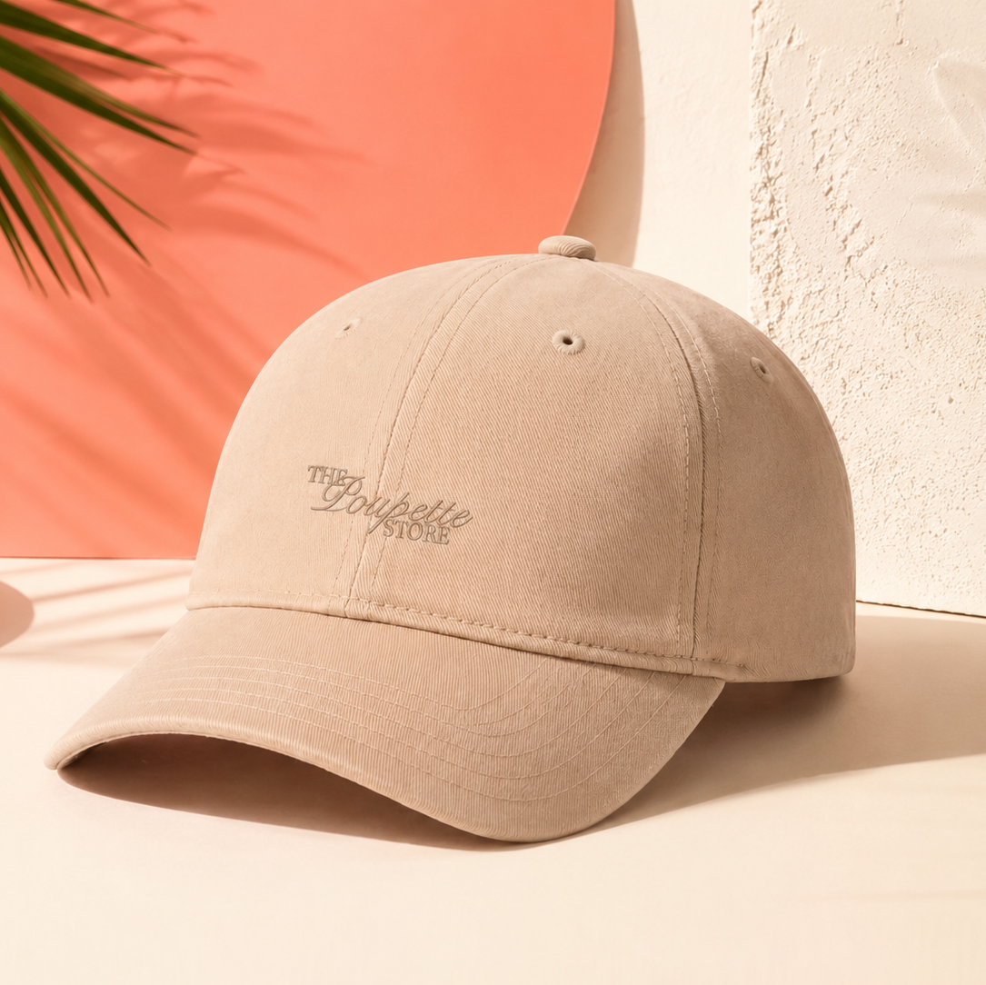CASQUETTE AVEC BRODERIE