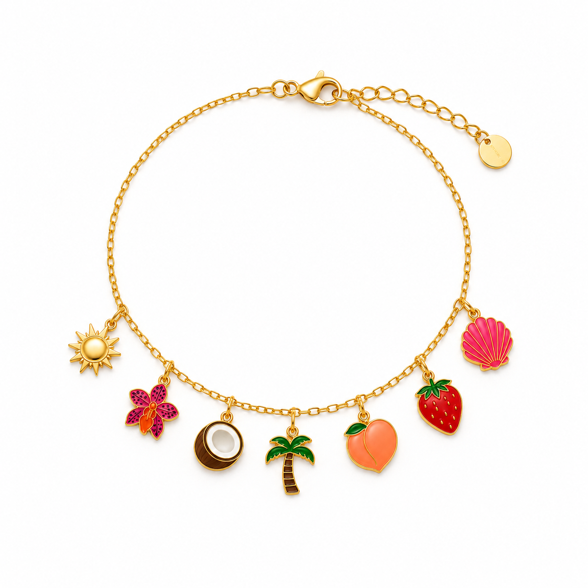 CHAINE DE CHEVILLE — CHAÎNE SIMPLE